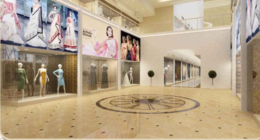 Double-height entrance lobby, artist's impression