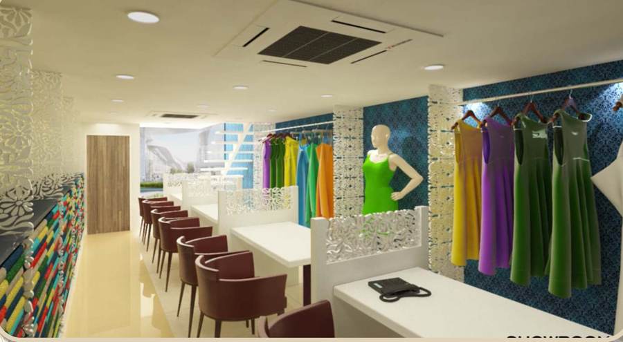 Showroom-ready unit interior, artist's impression